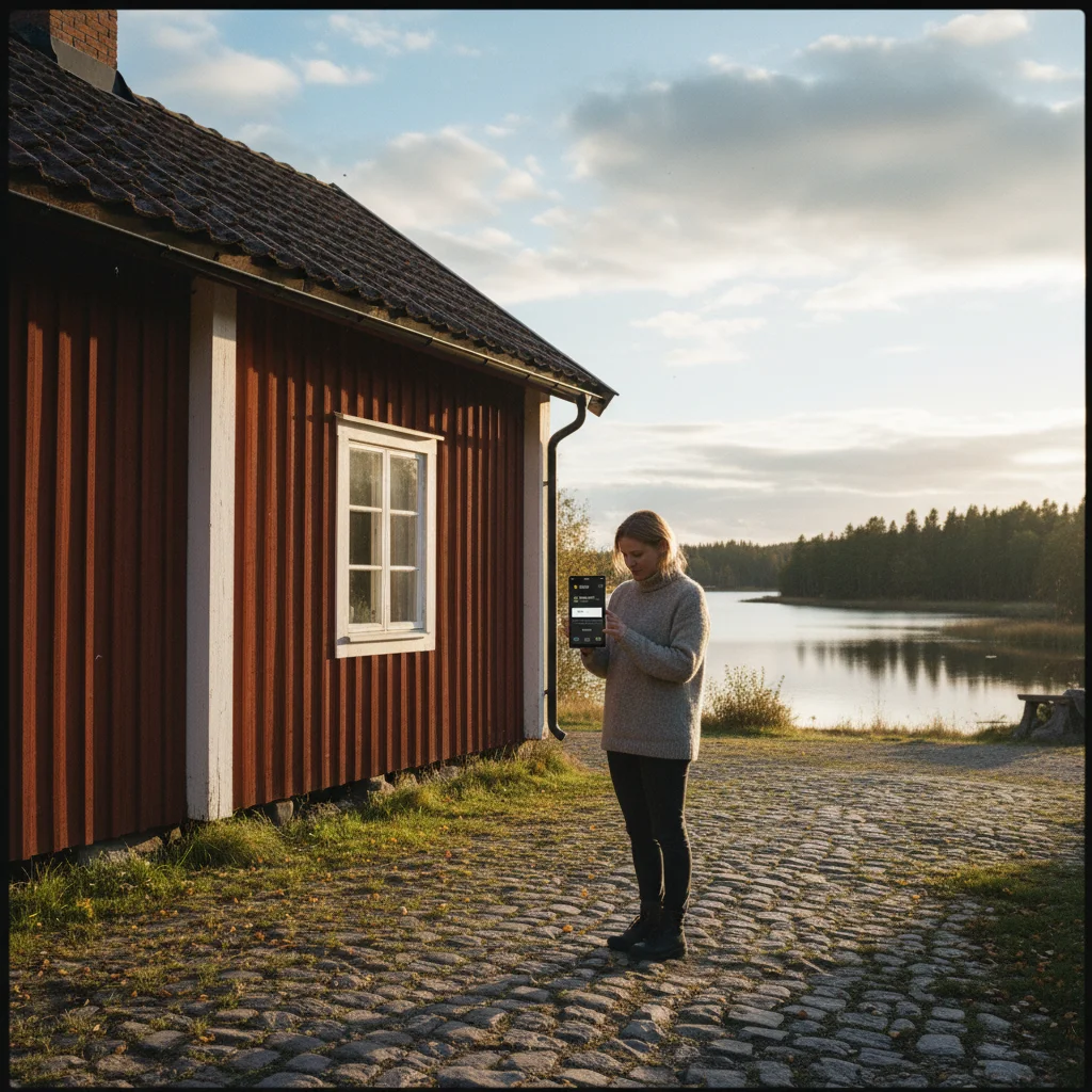 Mobiles Bezahlen per Smartphone in norwegischem Geschäft