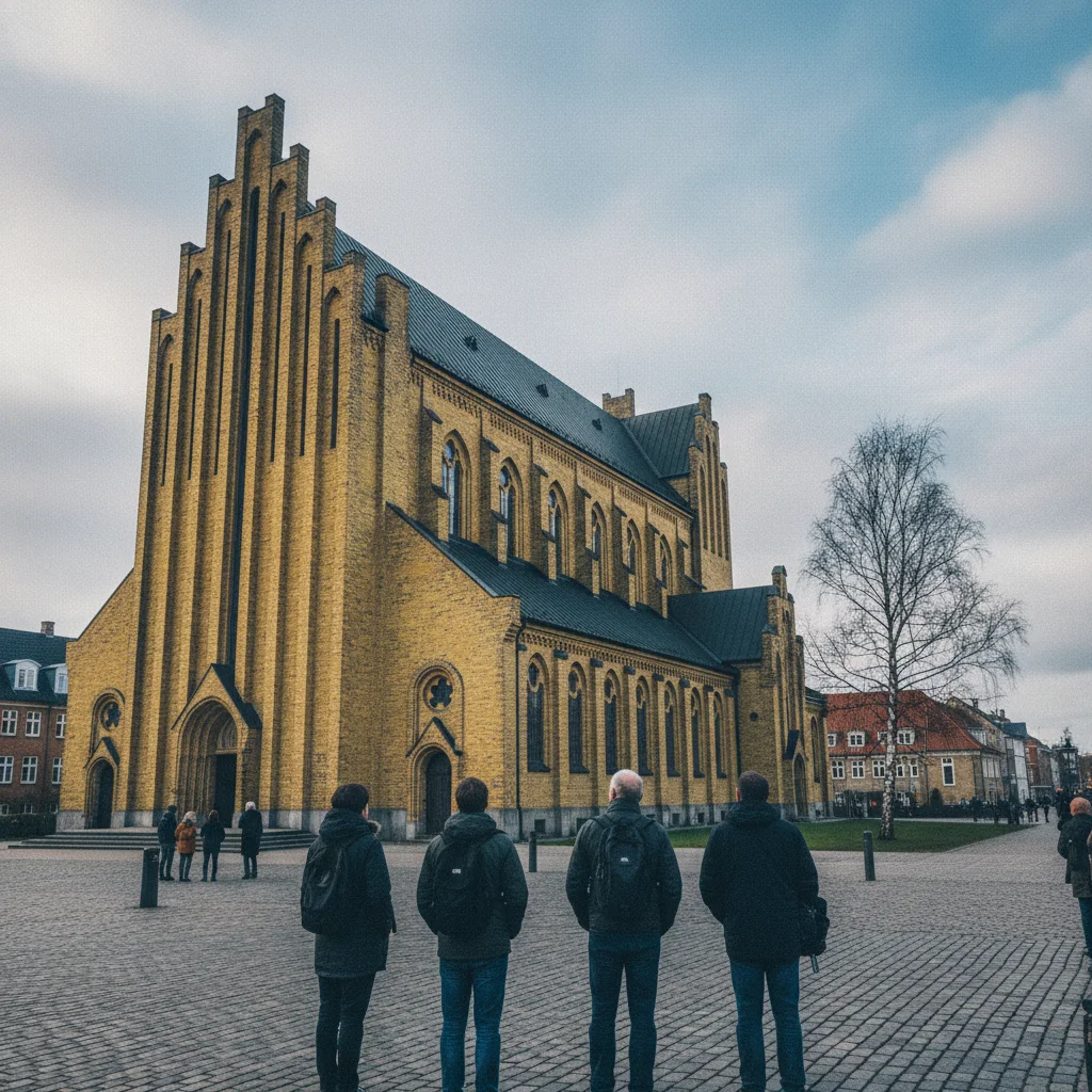 Die expressionistische Grundtvigs Kirke im Stadtteil Bispebjerg