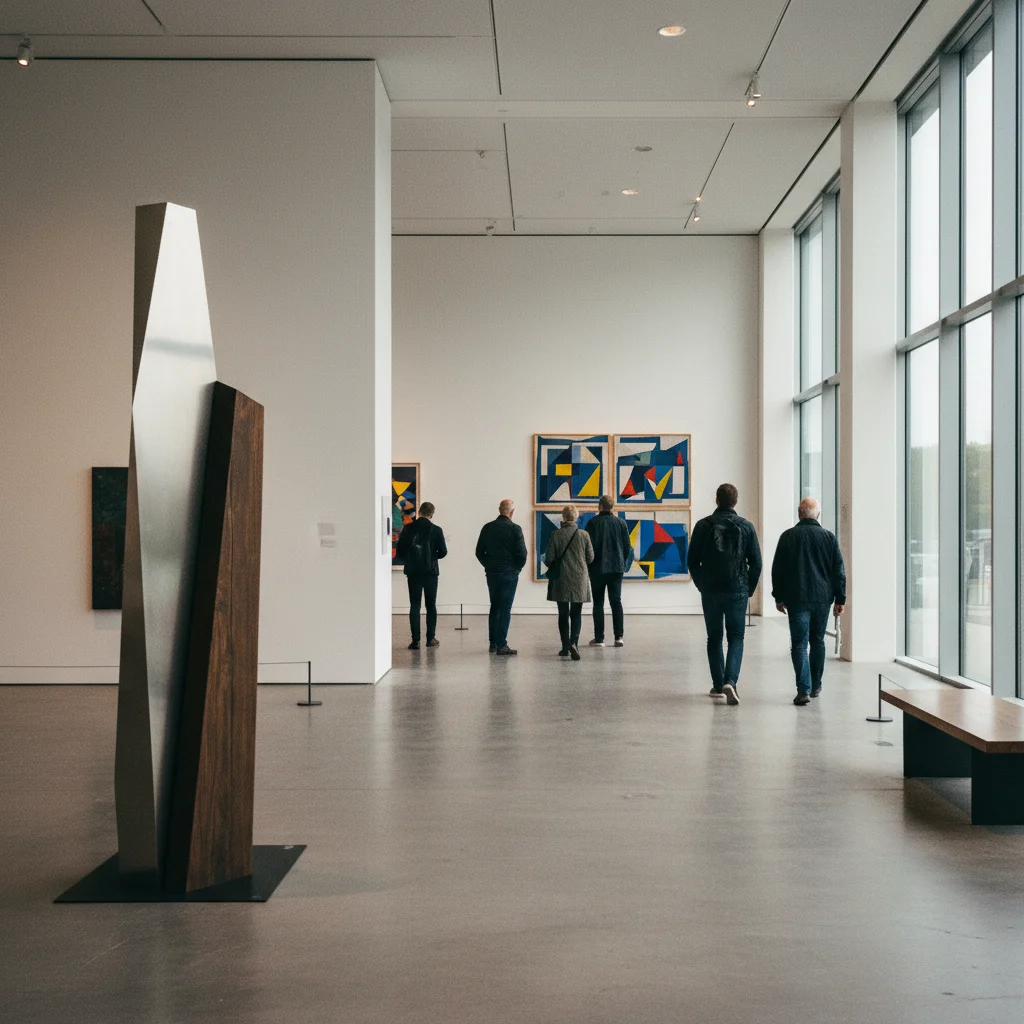 Ausstellungsräume im ARoS Museum mit moderner Kunst