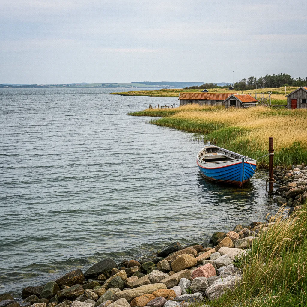 Der Limfjord in Nordjütland, Heimat der berühmten Limfjord-Austern