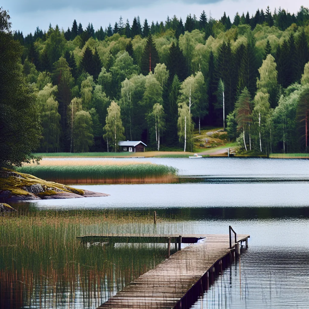 Finnische Seenlandschaft