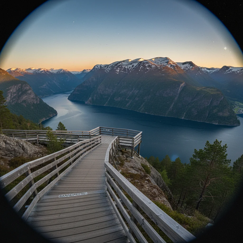 Barrierefreie Fjordtour in Norwegen