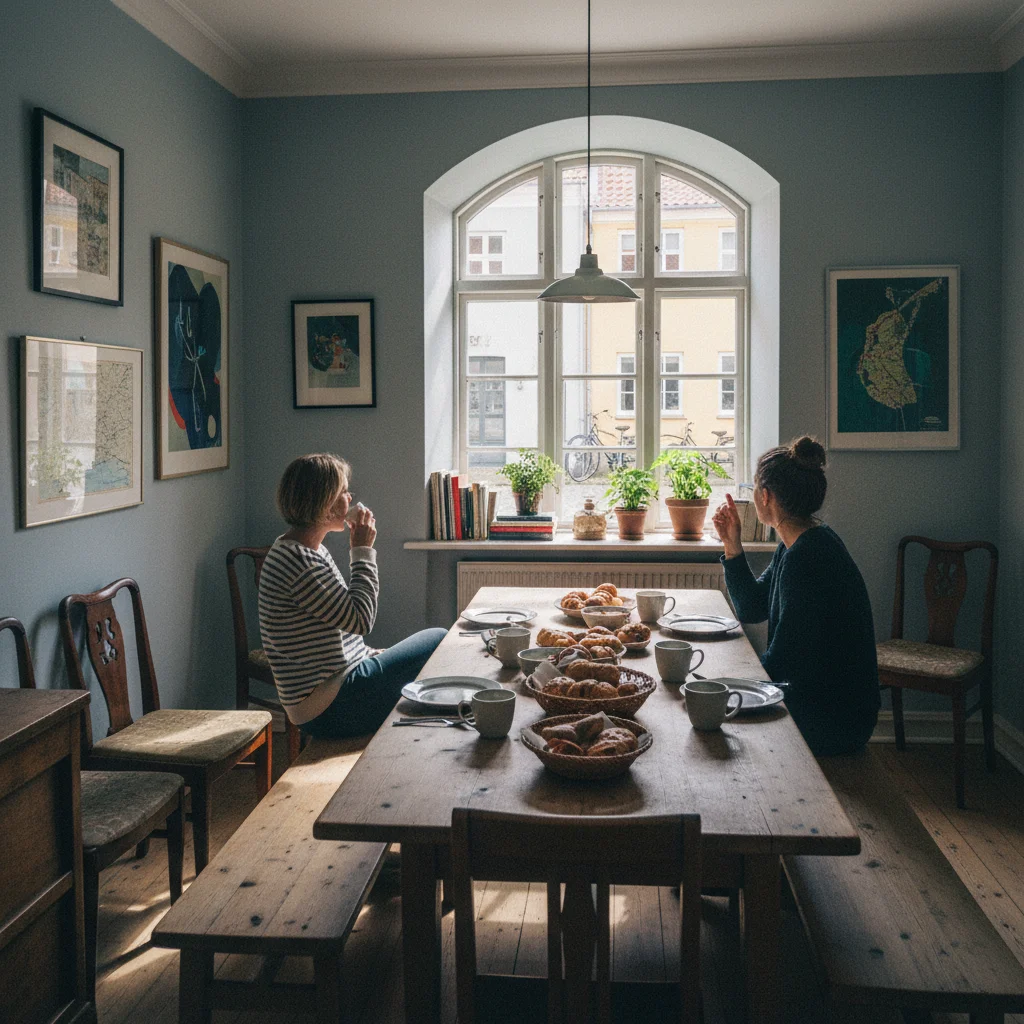 B&B in einem dänischen Stadthaus