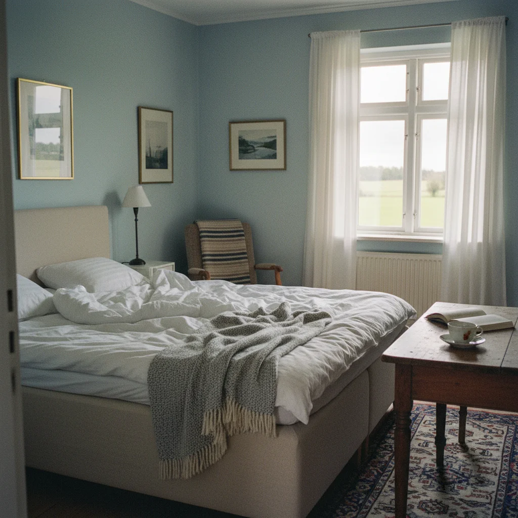 Gemütliches Zimmer in einer dänischen Kro