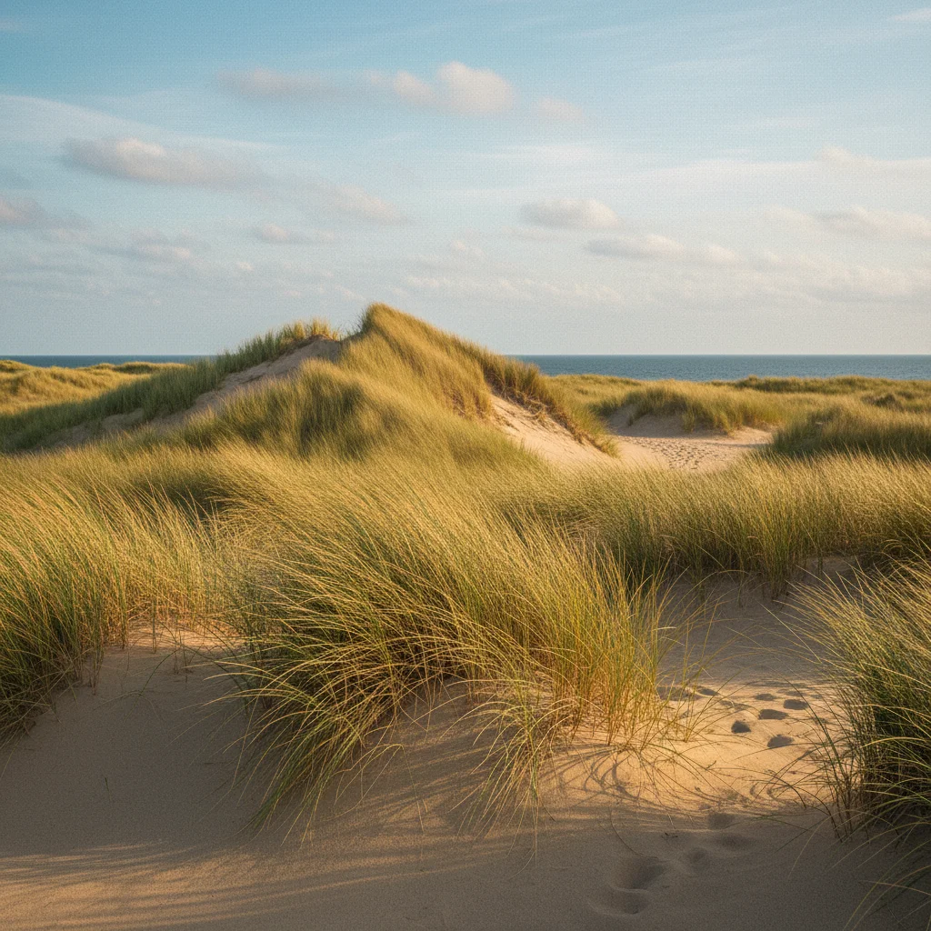 Dünenlandschaft bei Blokhus mit Strandhafer