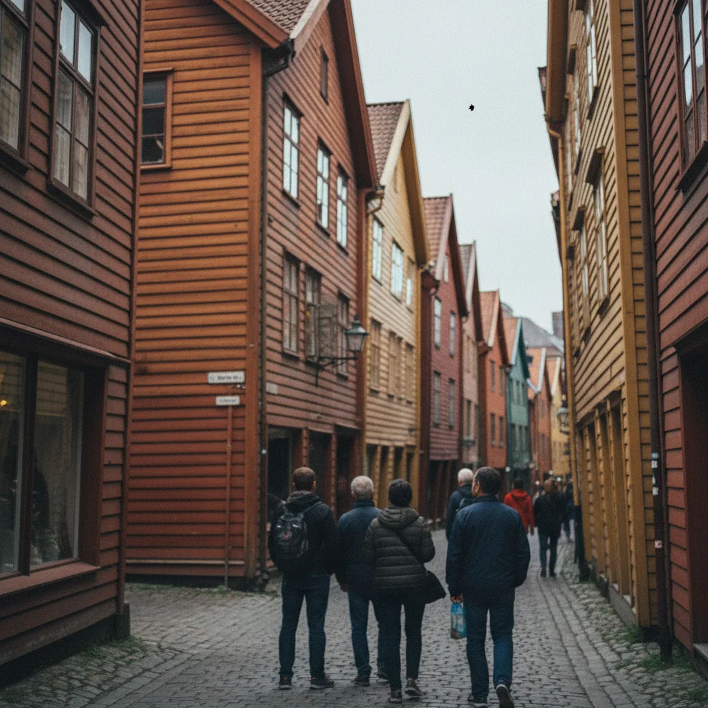 Ausstellungsstücke im Bryggens Museum in Bergen