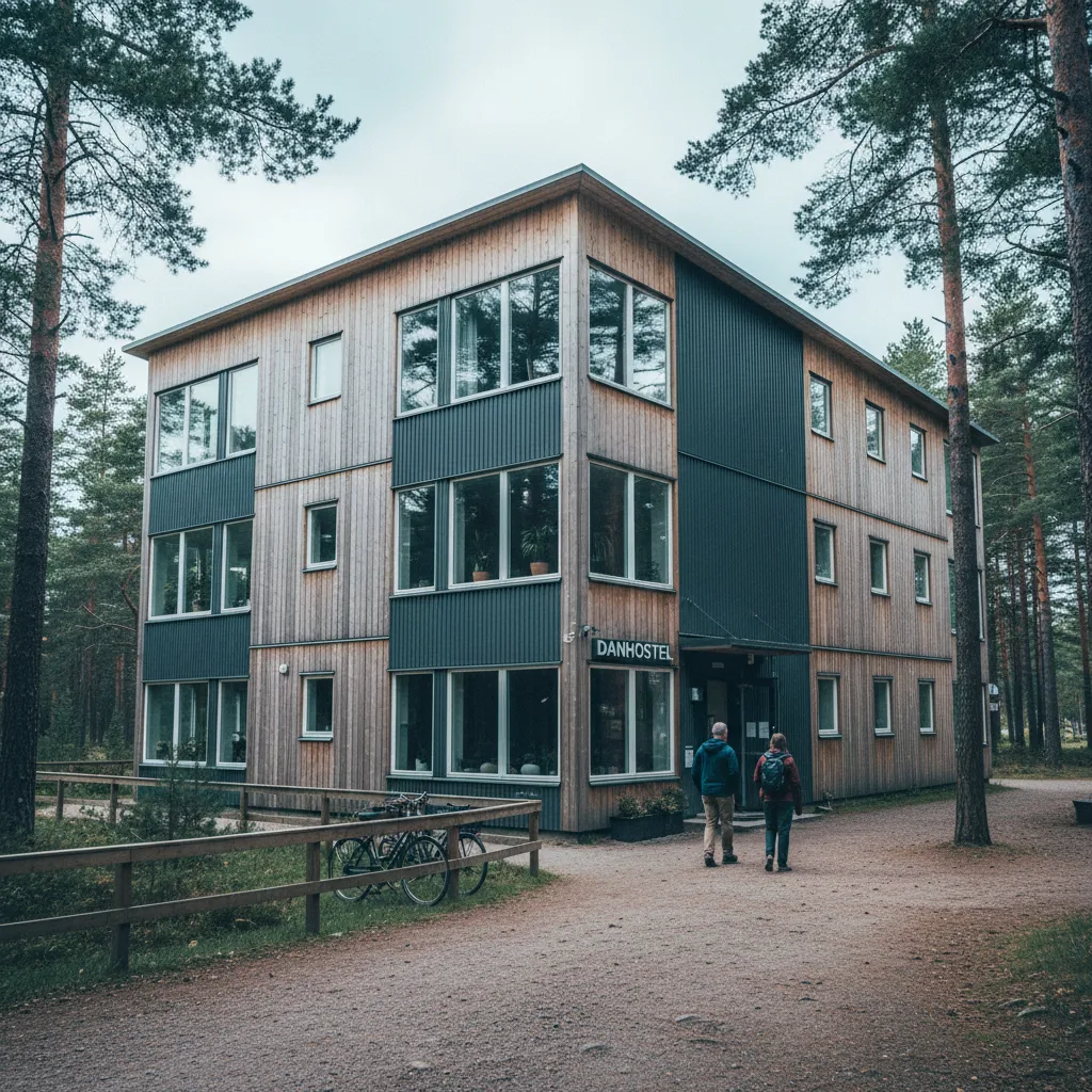 Danhostel Gebäude von außen