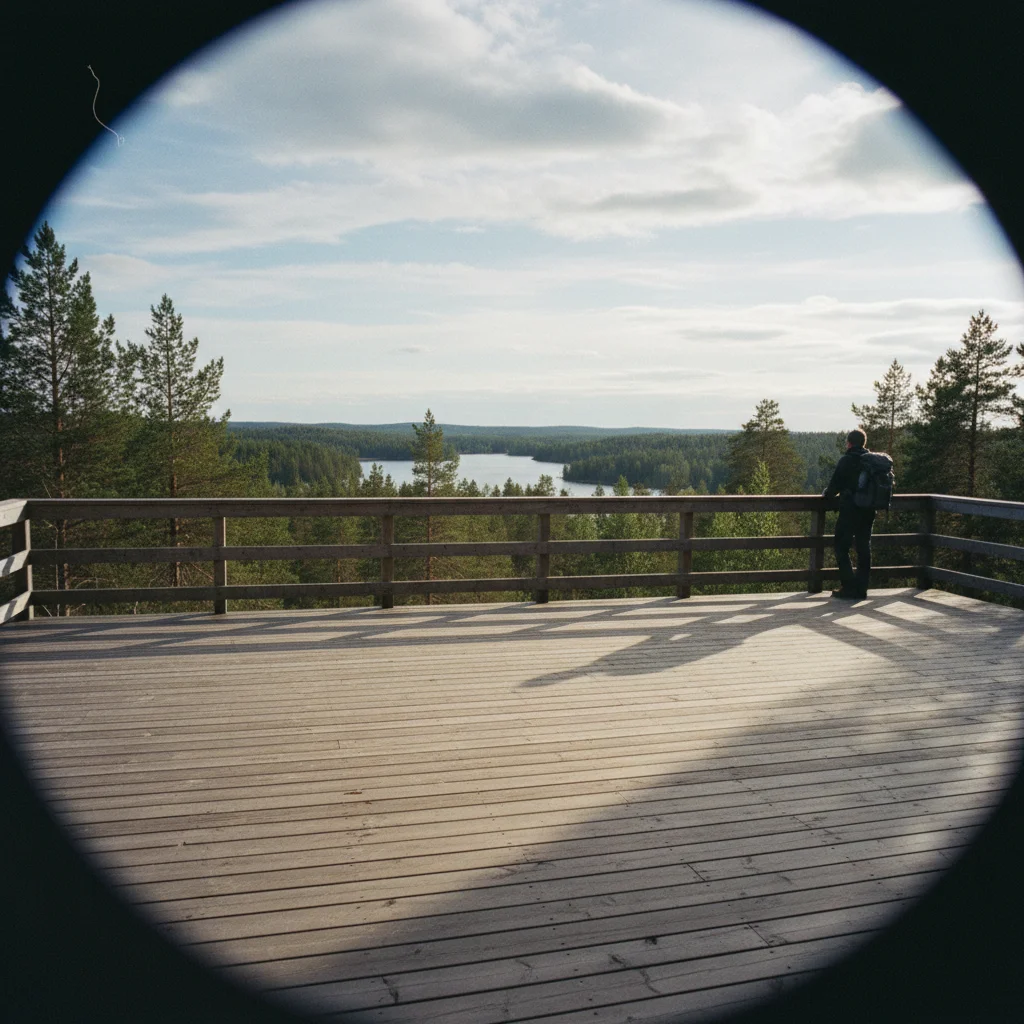 Blick vom Deck eines Hurtigruten-Schiffs auf die norwegische Küste