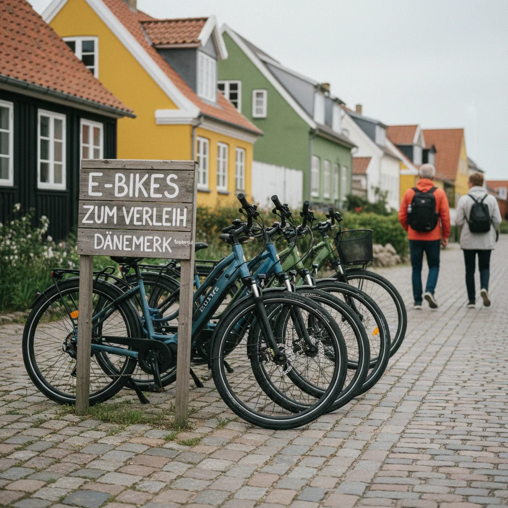 E-Bikes zum Verleih in Dänemark