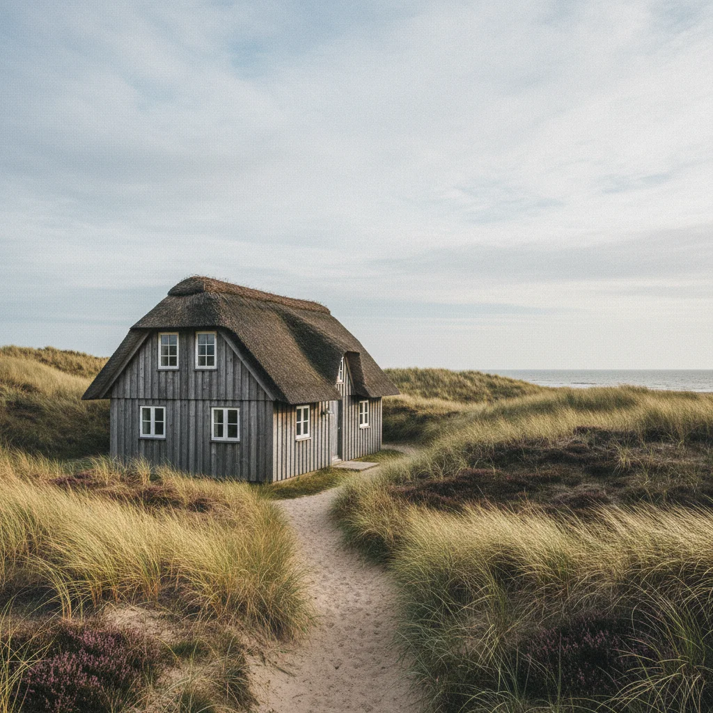 Ferienhaus in den Dünen der dänischen Nordseeküste