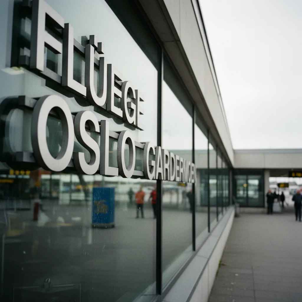 Flughafen Oslo Gardermoen Terminal
