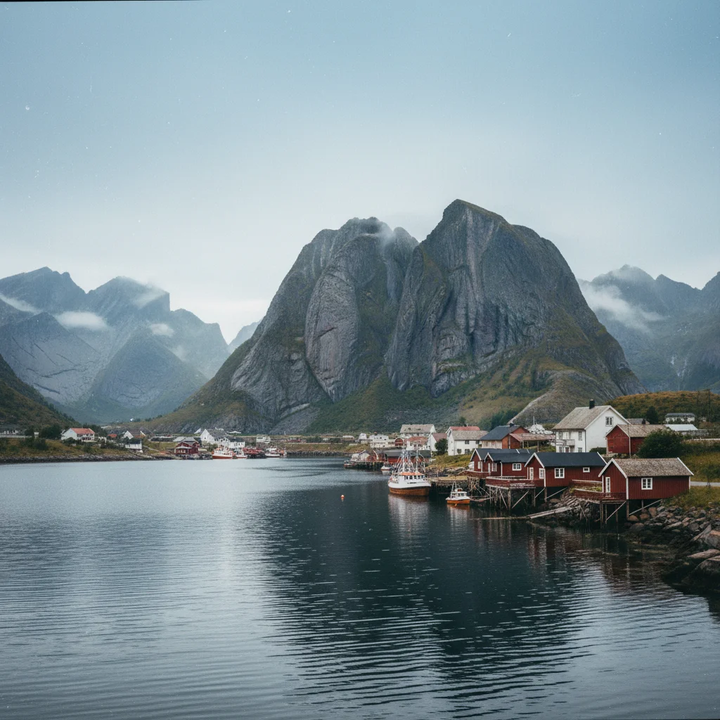 Das Fischerdorf Reine auf den Lofoten