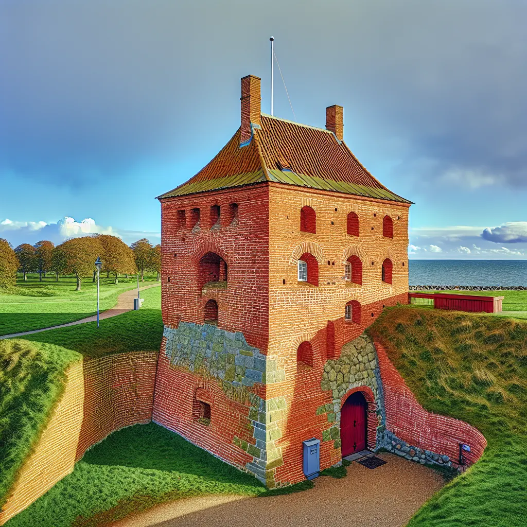 Krudttårnet, der historische Pulverturm in Frederikshavn