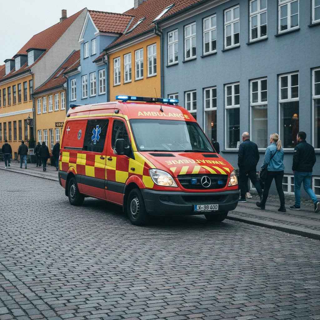 Rettungswagen in Dänemark