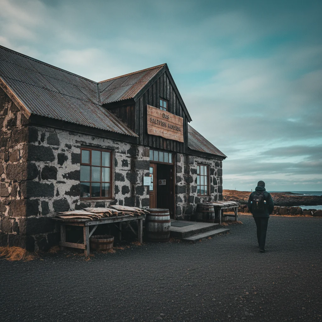 Das Saltfish Museum in Grindavík zeigt die Geschichte der isländischen Salzfischproduktion