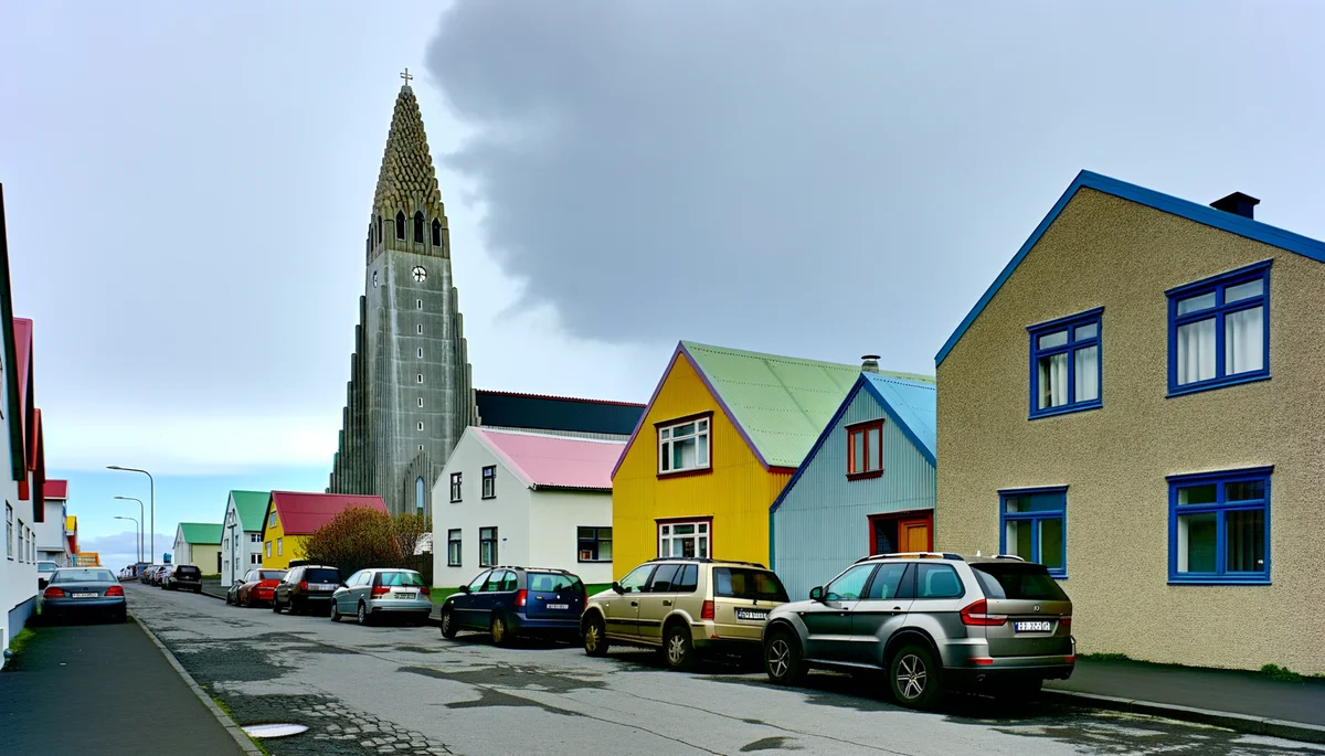 Hallgrimskirkja in Reykjavik