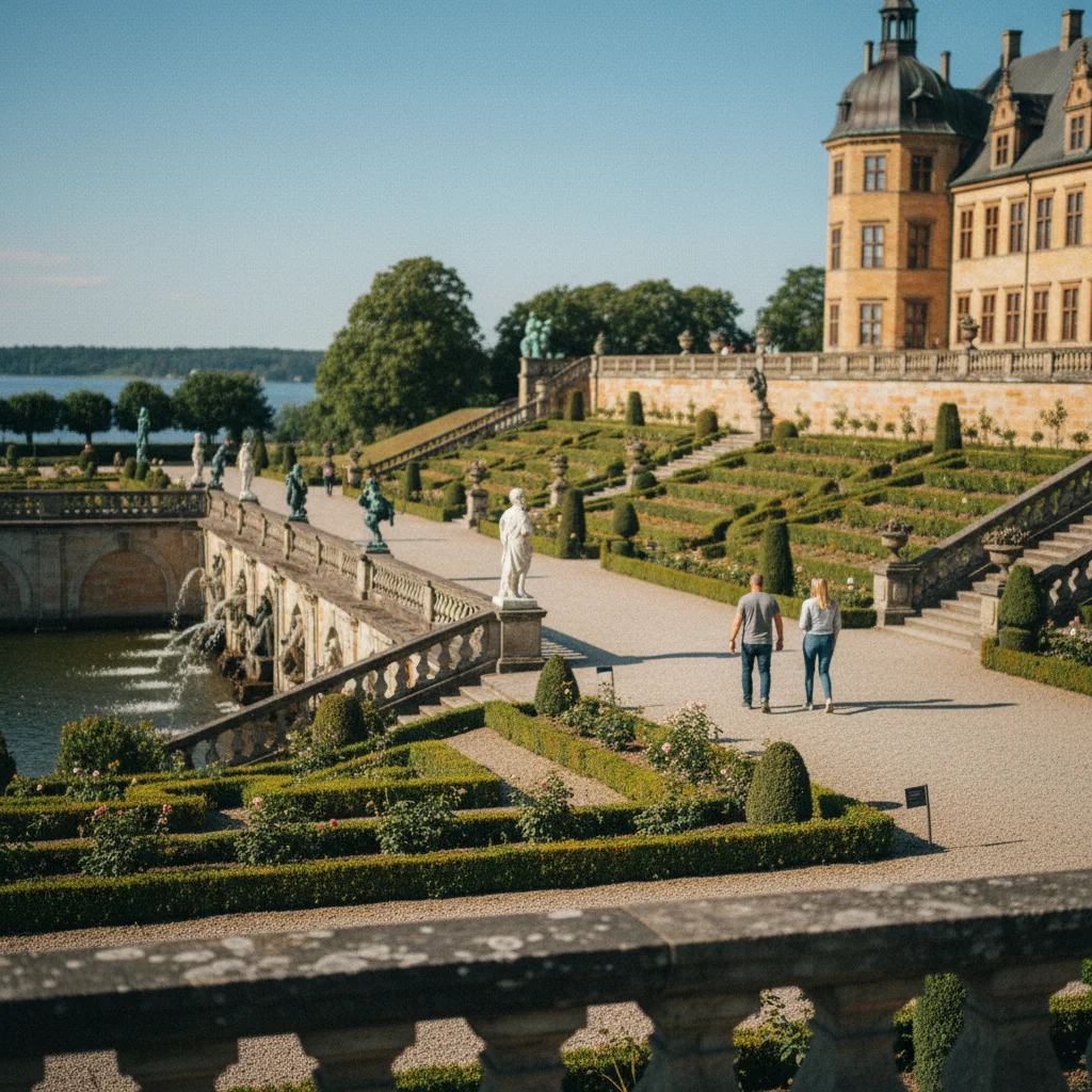 Der Barockgarten von Schloss Frederiksborg