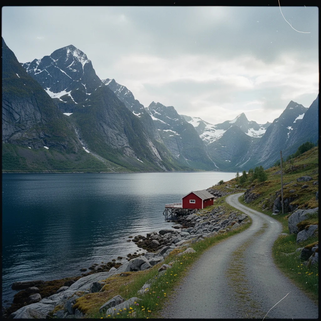 Das Norangsdal mit versunkenem See und alten Birken