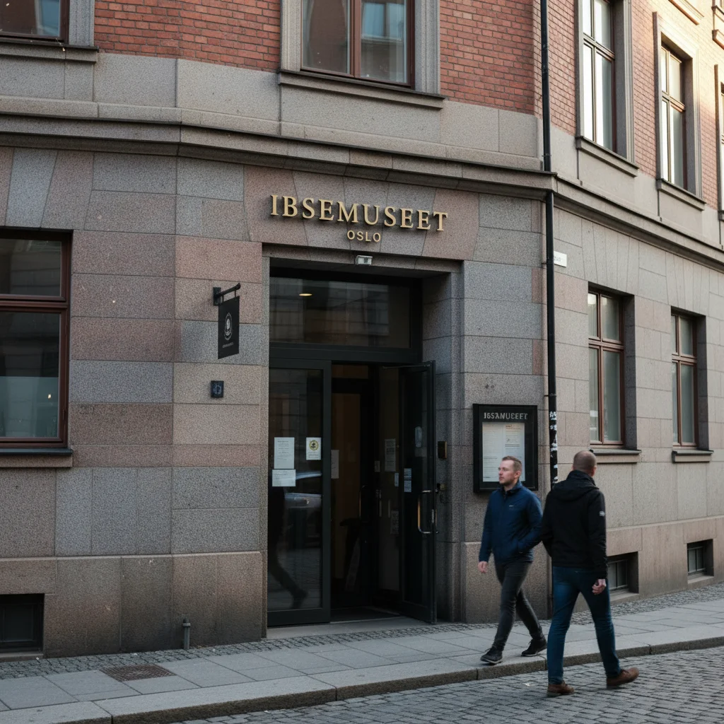 Das Ibsen Museum in Oslo, die letzte Wohnung des Dramatikers