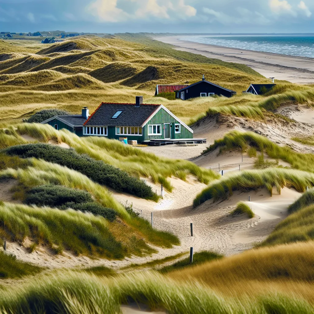 Dänisches Ferienhaus in den Dünen an der Nordseeküste