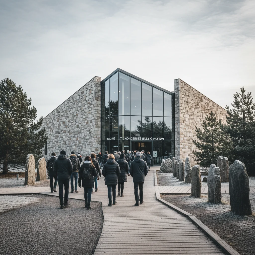 Eingang zum Kongernes Jelling Museum