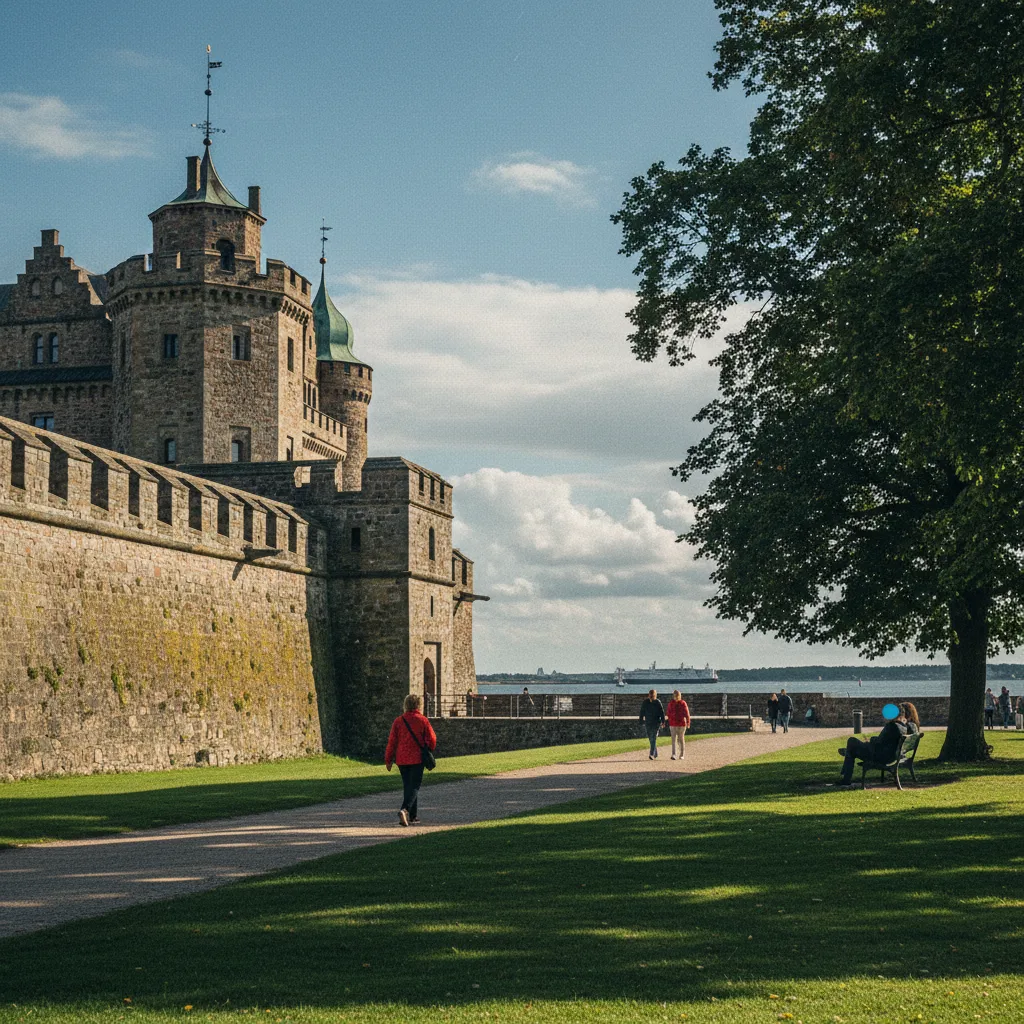 Schloss Kronborg in Helsingør von außen