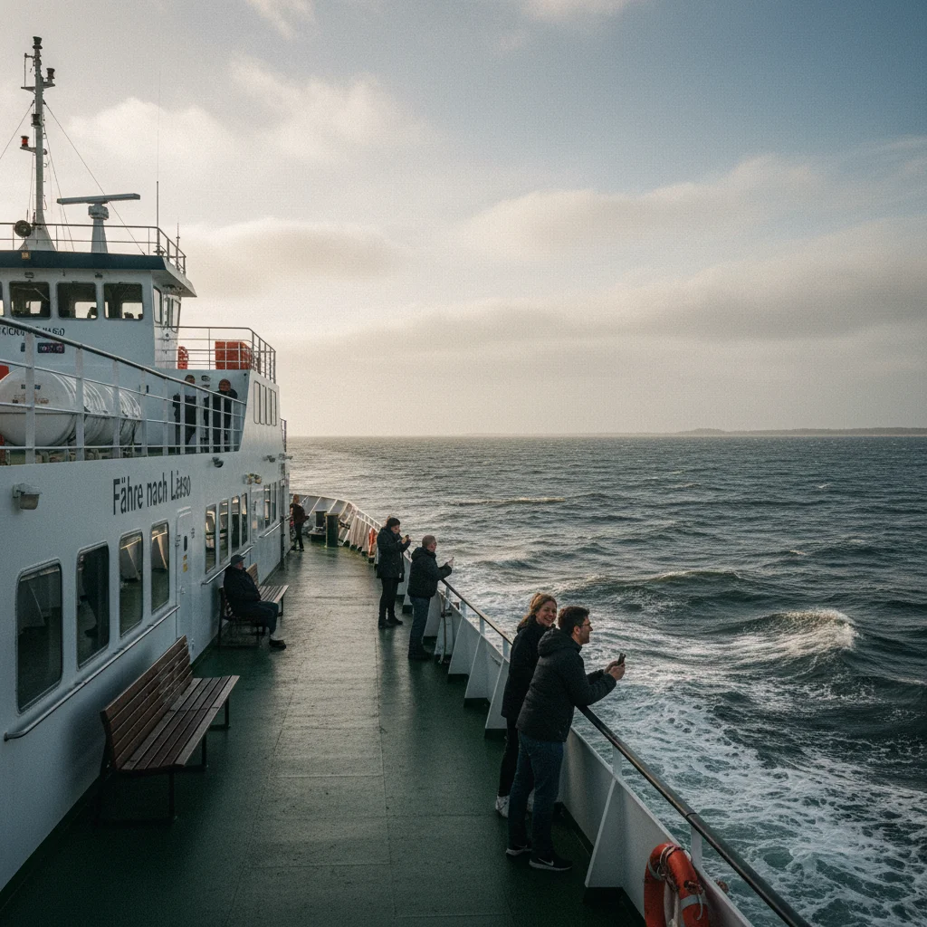 Fähre nach Læsø im Kattegat