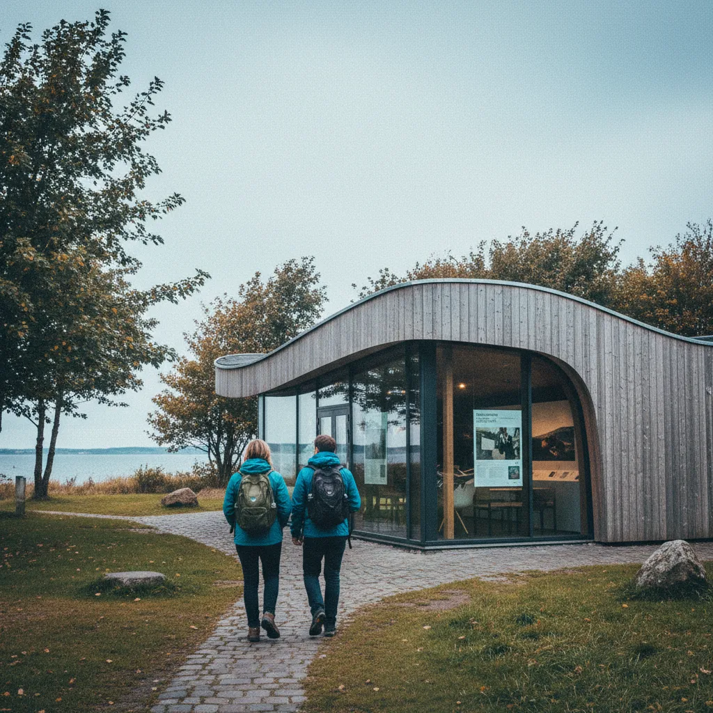 Das Naturcenter Hindsgavl in Middelfart mit Ausstellungen zur Natur des Kleinen Belts