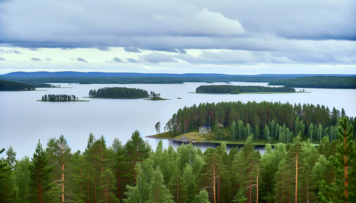 Saimaa-Seenplatte bei Mikkeli