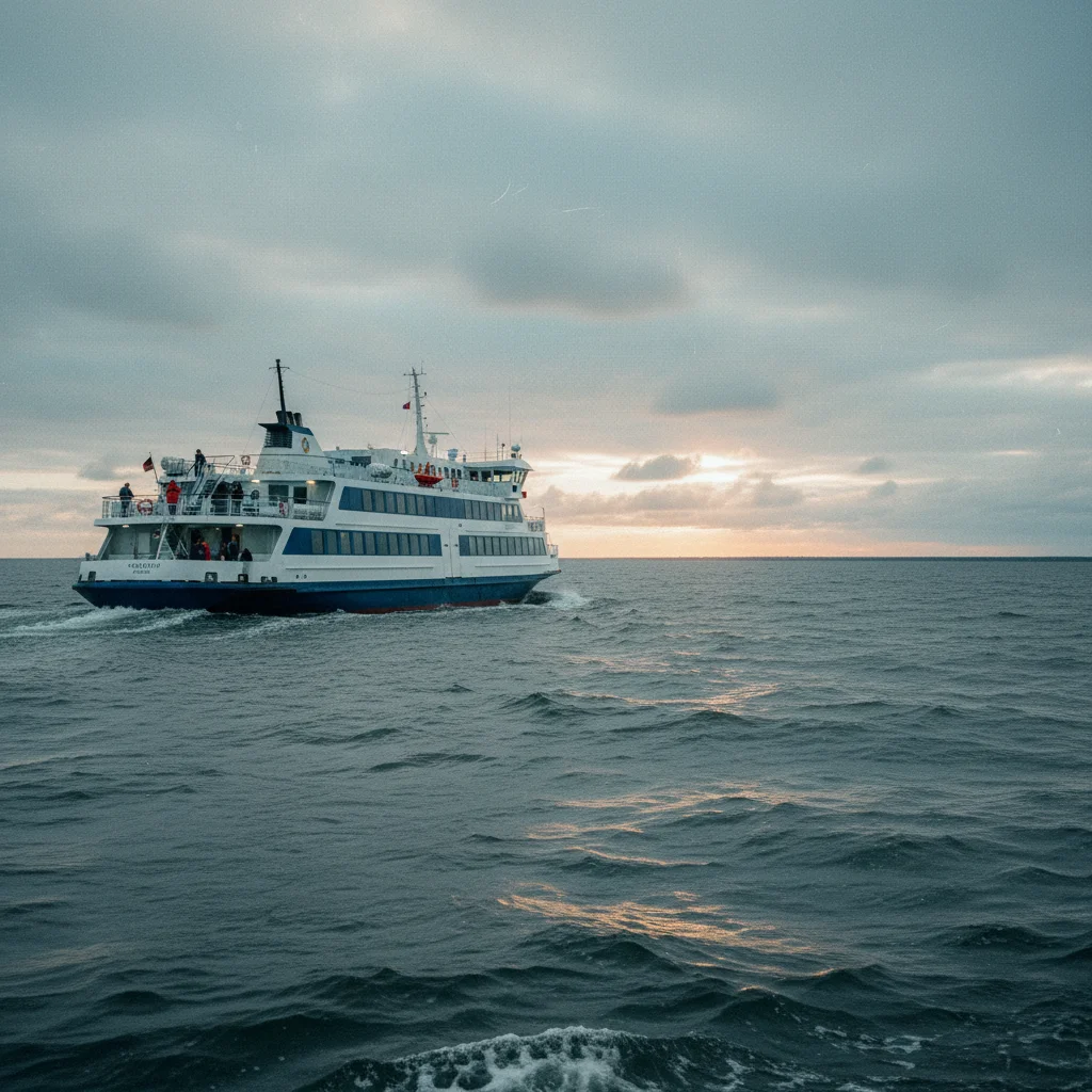 Fähre zwischen Helsinki und Tallinn auf der Ostsee