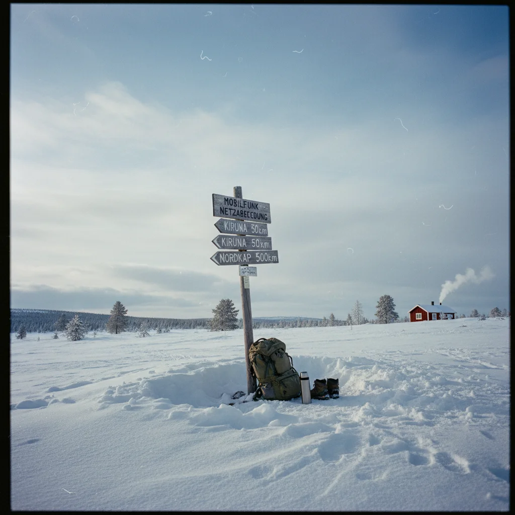 Karte der Mobilfunk-Netzabdeckung in Norwegen