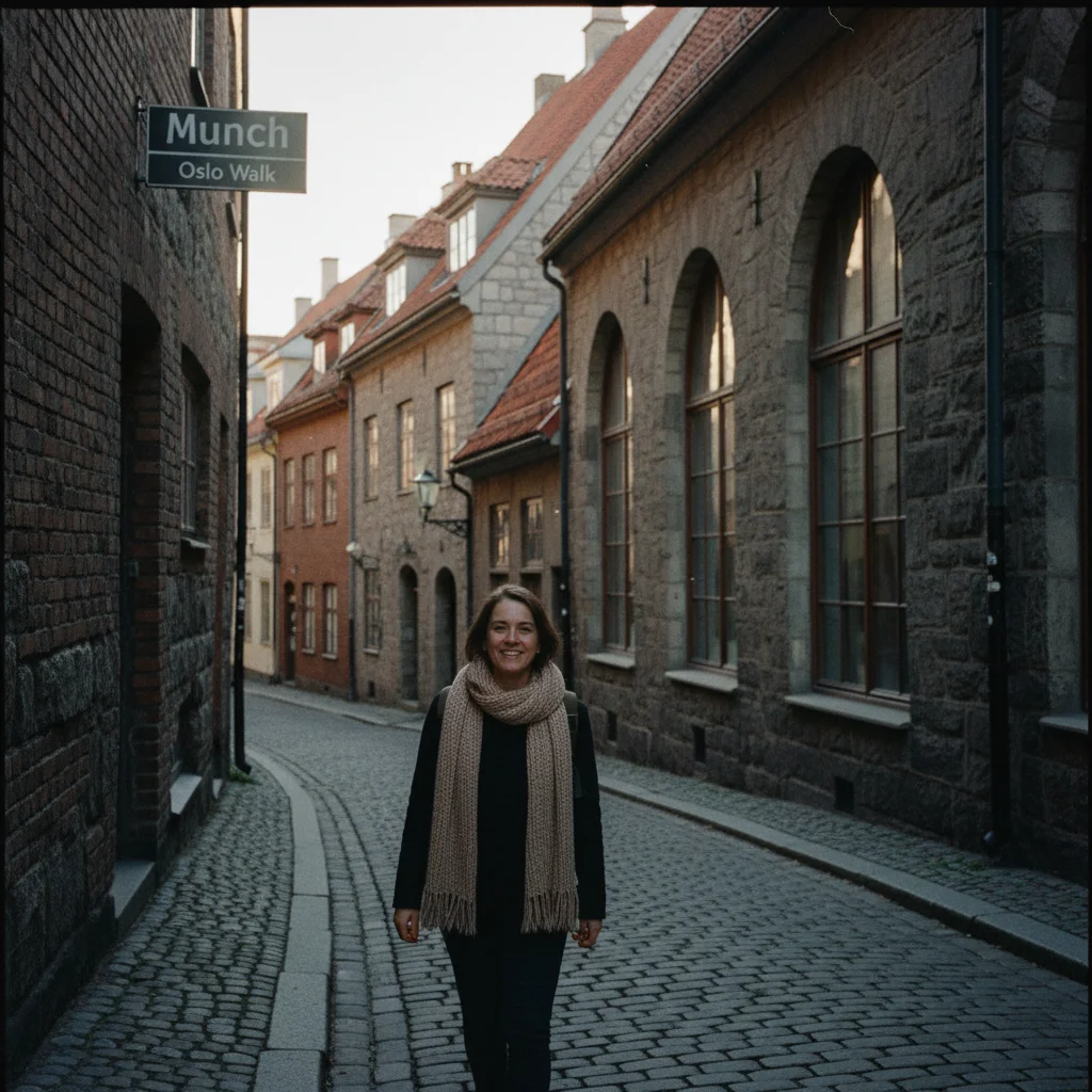 Spaziergang durch Oslo auf den Spuren Edvard Munchs