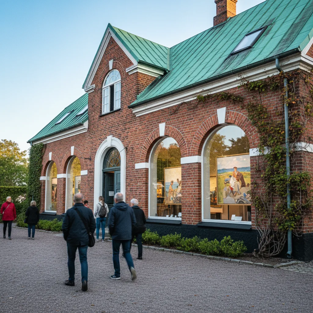 Das Skagens Museum in Nordjütland mit Kunstwerken der Skagener Maler