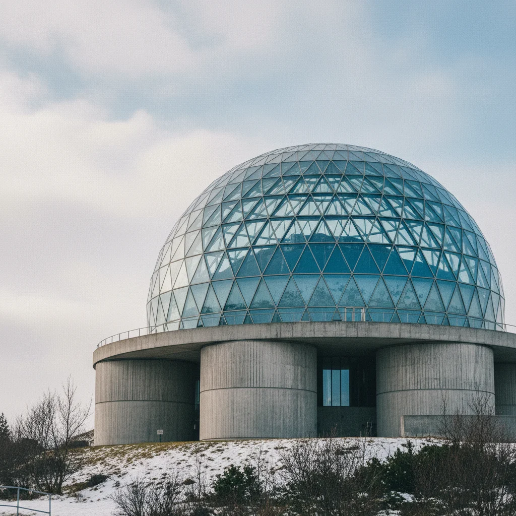 Perlan Museum in Reykjavík mit der markanten Glaskuppel auf dem Öskjuhlíð-Hügel