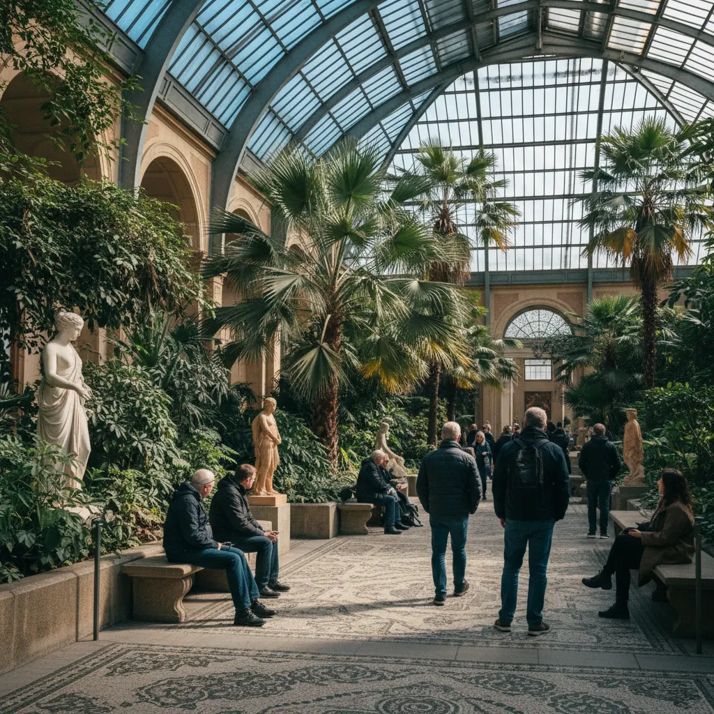 Wintergarten in der Ny Carlsberg Glyptotek Kopenhagen