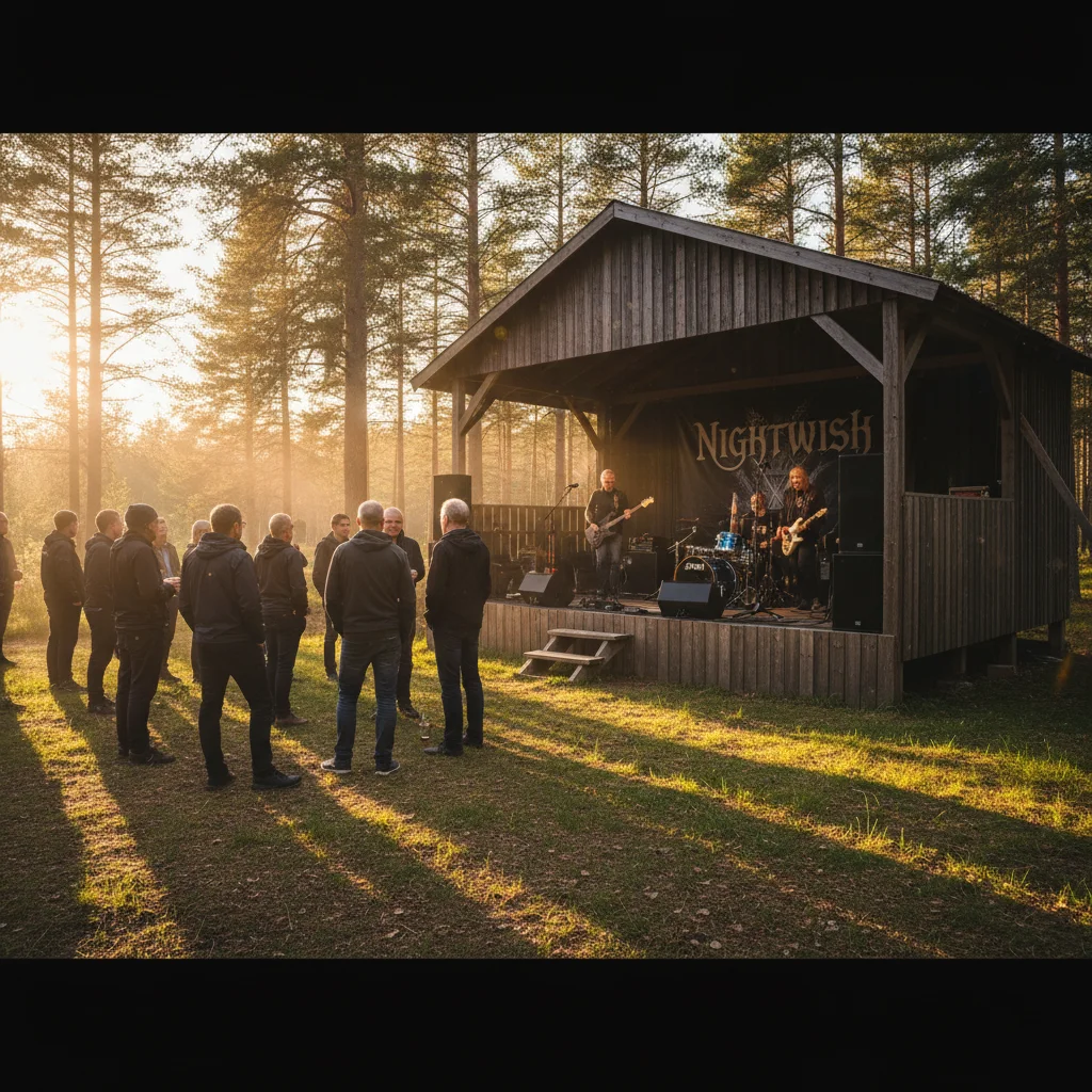 Symphonic Metal Konzert in Finnland mit orchestraler Bühnenshow