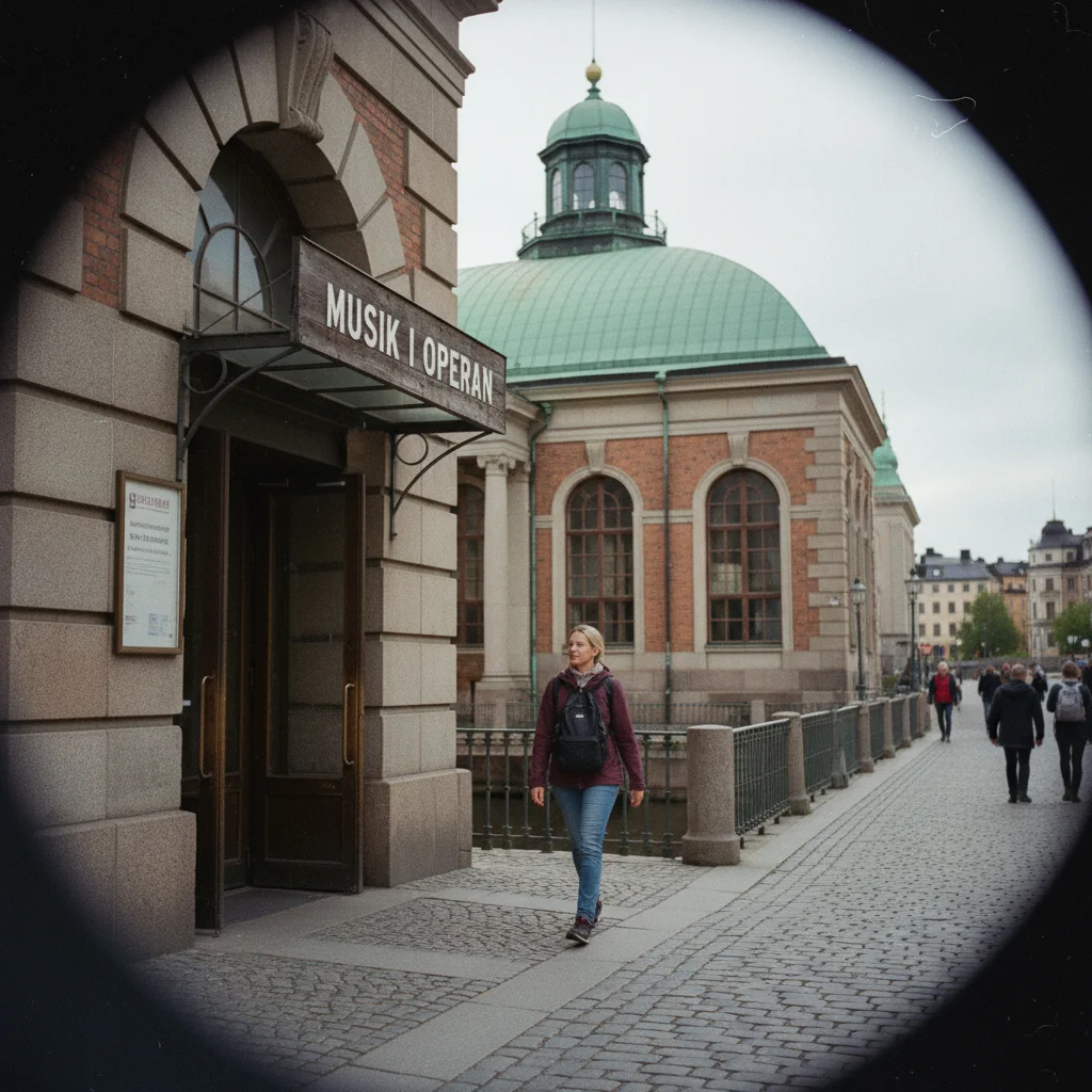 Die Finnische Nationaloper in Helsinki am Töölö-See