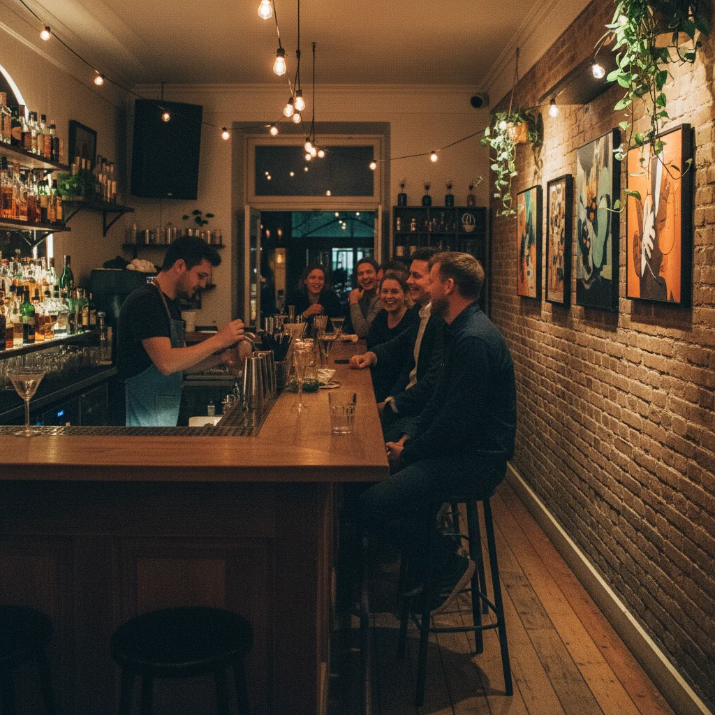 Cocktailbar in Kopenhagen Vesterbro