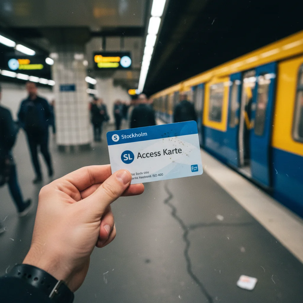 SL Access Karte für den Stockholmer Nahverkehr