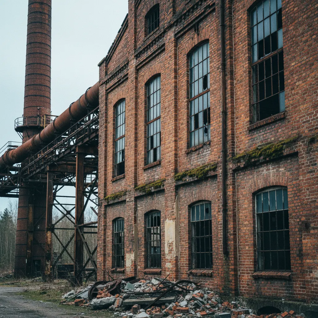 Ehemalige Zuckerfabrik von Nakskov, industrielles Erbe auf Lolland