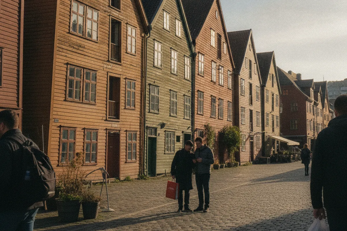 Bryggen Sehenswürdigkeit Norwegen