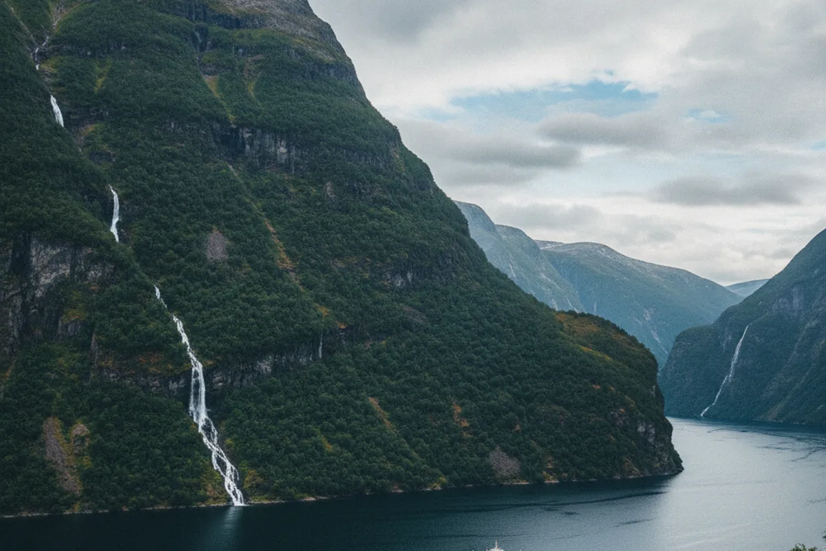 Geirangerfjord Sehenswürdigkeit Norwegen