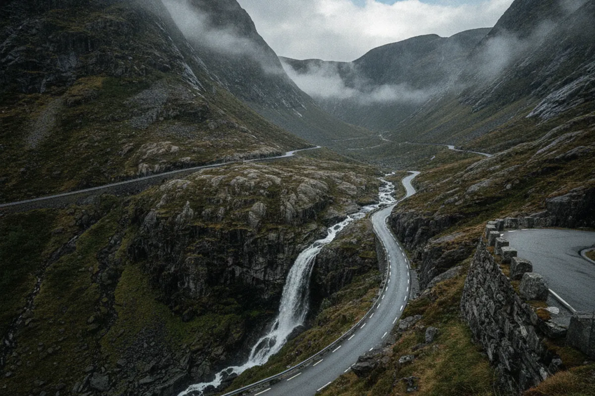 Trollstigen Sehenswürdigkeit Norwegen