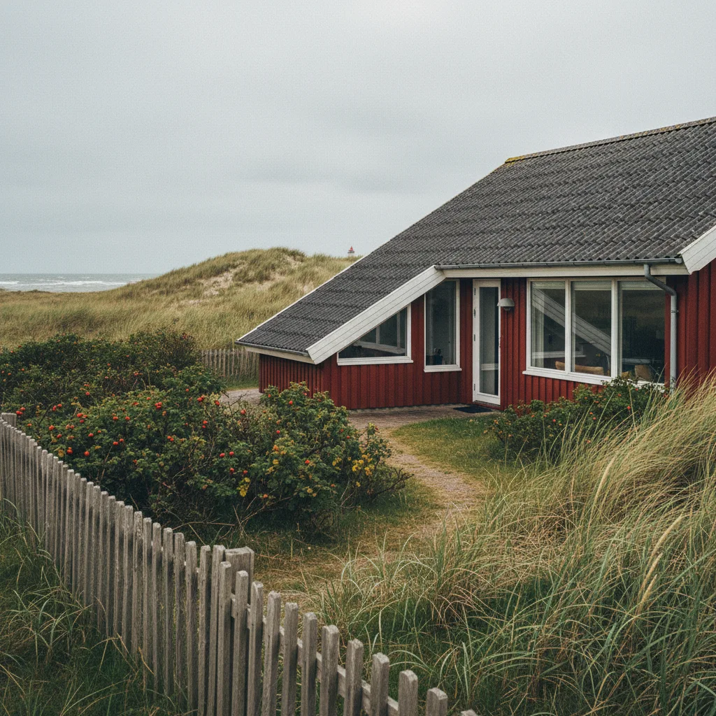 Typisches Novasol-Ferienhaus in Dänemark