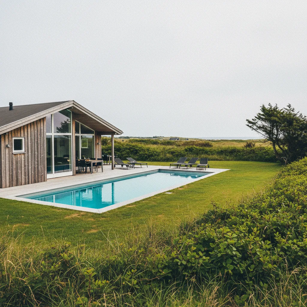 Novasol-Ferienhaus mit Pool in Dänemark