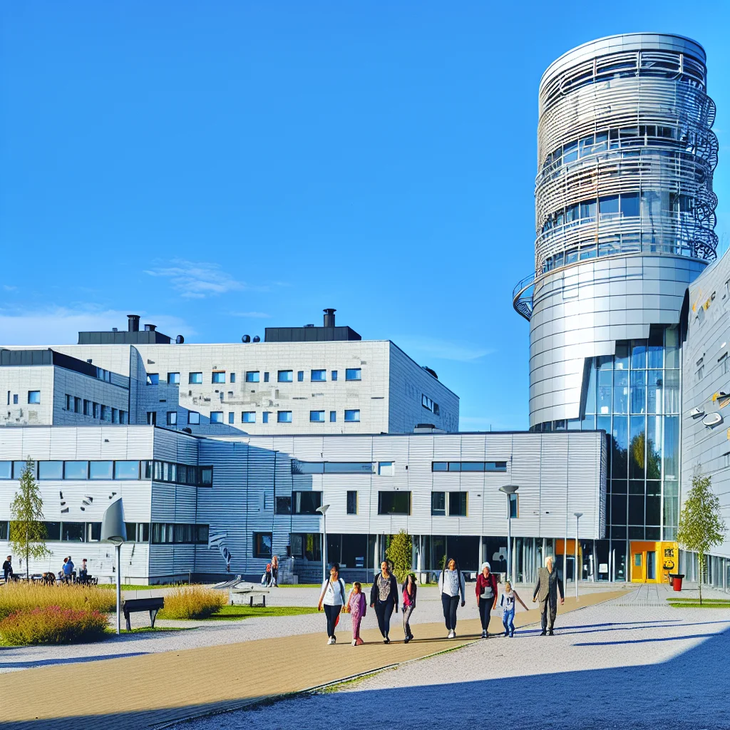 Das Tietomaa Wissenschaftszentrum in Oulu