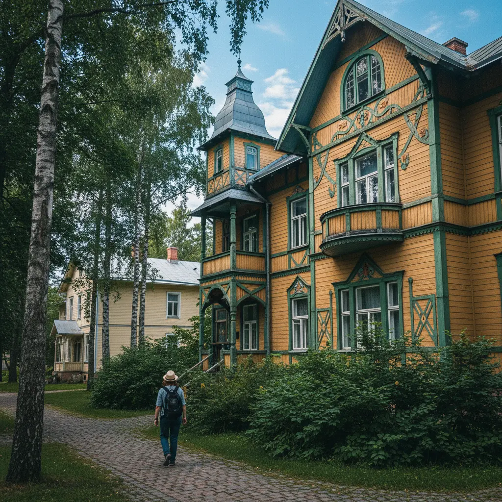 Jugendstil-Holzvilla im Villenviertel von Pärnu