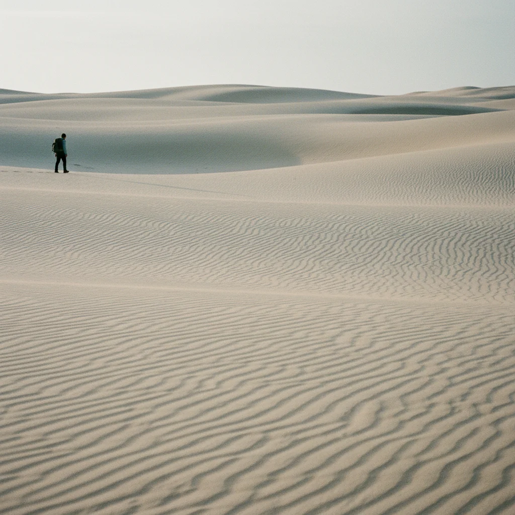 Sandmuster auf der Råbjerg Mile