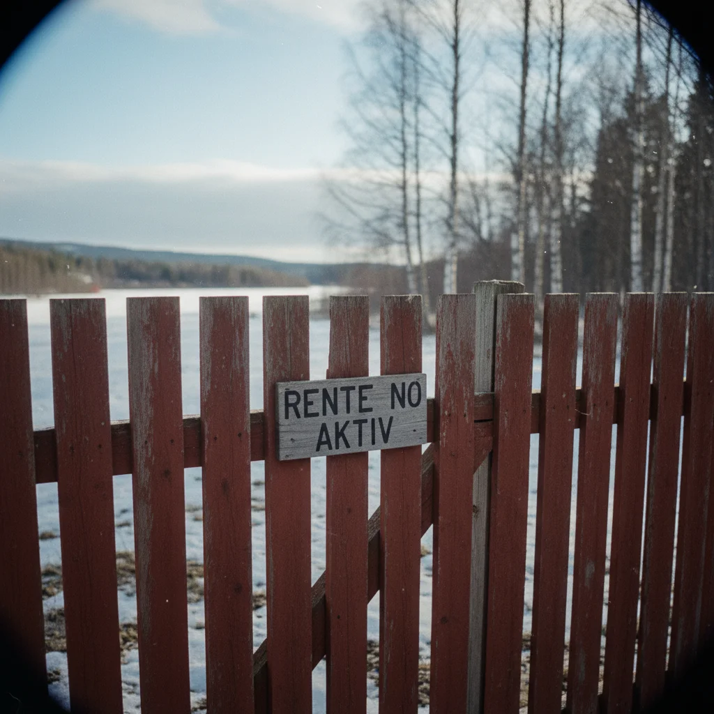 Aktive Senioren beim Wandern in norwegischer Natur
