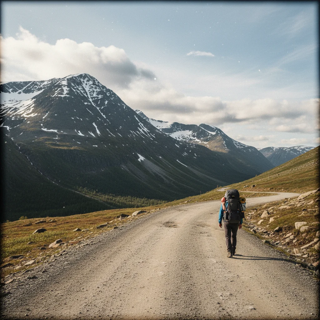 Dramatische Berglandschaft der Rondane, inspiriert von Henrik Ibsens Peer Gynt